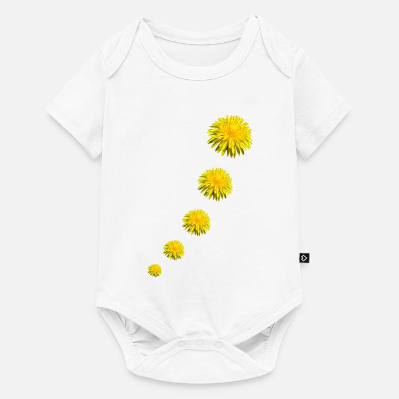 DANDELIONS II - Body à manches courtes Premium Bébé - blanc