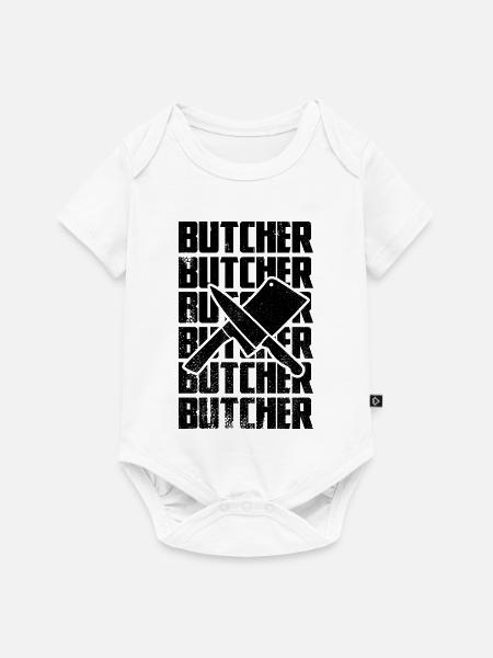 Metzger - Baby Premium Kurzarmbody - Weiß