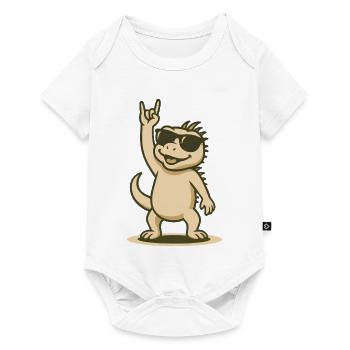 Rock'n'Reptile Baby - Baby Premium short-sleeve bodysuit - white - Front