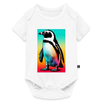 penguin - Baby Premium short-sleeve bodysuit - white - Front