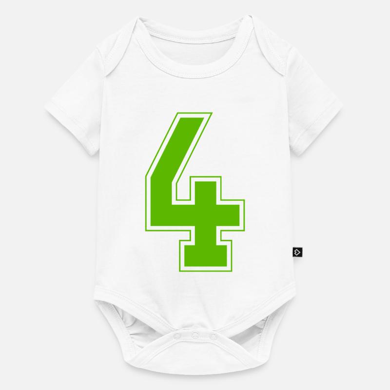 z4 - Body à manches courtes Premium Bébé - blanc