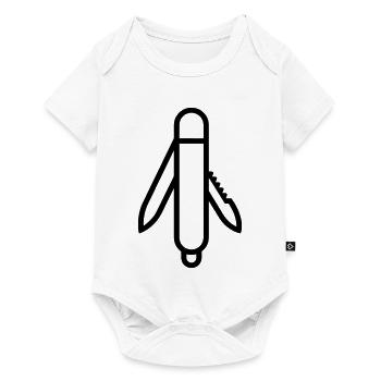 Knife - Baby Premium short-sleeve bodysuit - white - Front