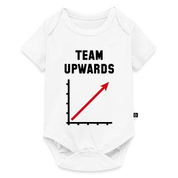 Équipe ascendante (Succès / Progrès / Rouge pourri 2C) - Body à manches courtes Premium Bébé - blanc - Devant