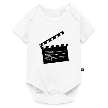 clap de cinema - Baby Premium short-sleeve bodysuit - white - Front