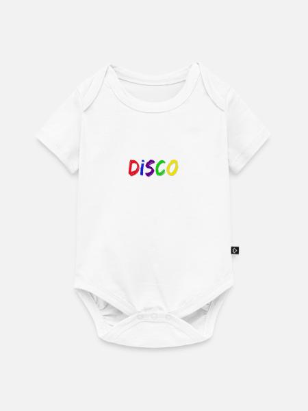Diskothek - Baby Premium Kurzarmbody - Weiß