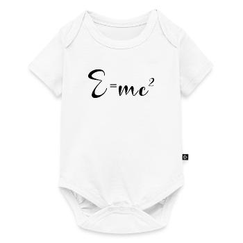 Emc2 - Baby Premium short-sleeve bodysuit - white - Front
