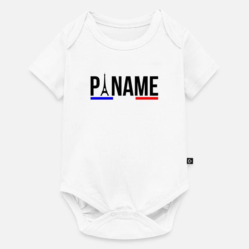 Paname - Body à manches courtes Premium Bébé - blanc