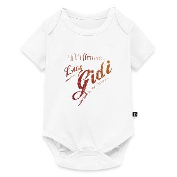 Las Gidi - Baby Premium short-sleeve bodysuit - white - Front
