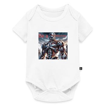 T-800 - Baby Premium Kurzarmbody - Weiß - Vorne