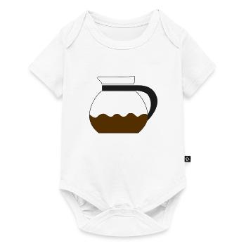 Coffee pot - Baby Premium short-sleeve bodysuit - white - Front