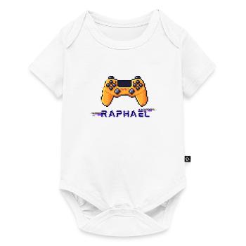 Raphaël - Baby Premium short-sleeve bodysuit - white - Front