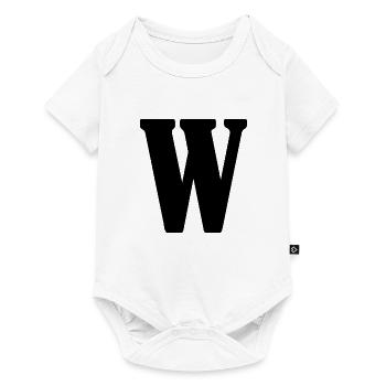 W - Baby Premium short-sleeve bodysuit - white - Front