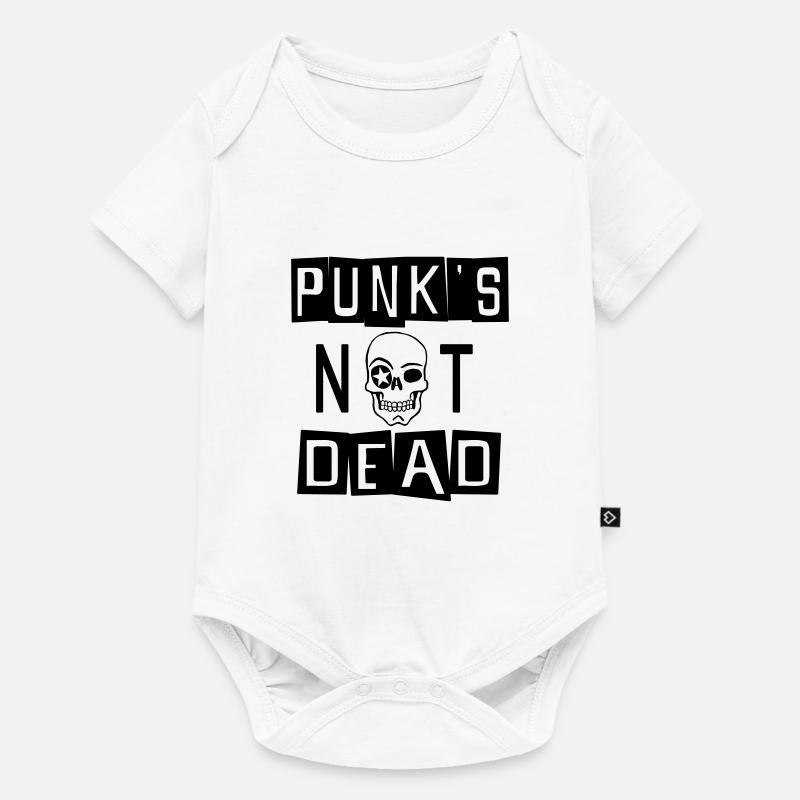 PUNK'S NOT DEAD - Baby Premium short-sleeve bodysuit - white
