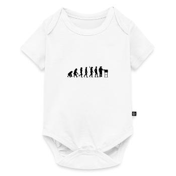 Bee whisperer beekeeper bee honey gift - Baby Premium short-sleeve bodysuit - white - Front