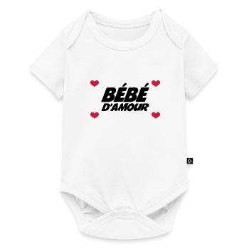 Bébé d'Amour - Body à manches courtes Premium Bébé - blanc - Devant