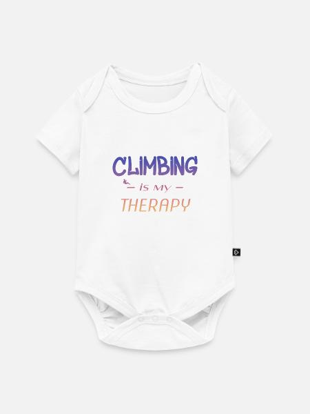 Climbing - Baby Premium Kurzarmbody - Weiß