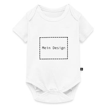 Mein Design - Lustiges Shirt - Baby Premium Kurzarmbody - Weiß - Vorne