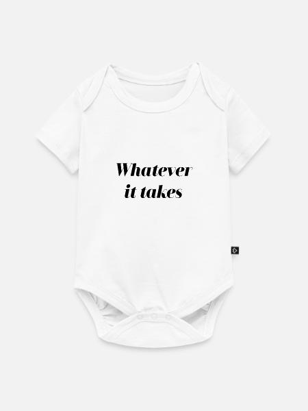 Whatever it takes Superhelden Fanshirt - Baby Premium Kurzarmbody - Weiß