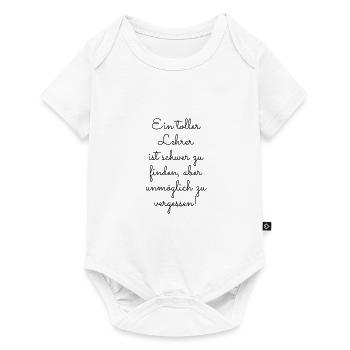 Ein toller Lehrer - Baby Premium Kurzarmbody - Weiß - Vorne
