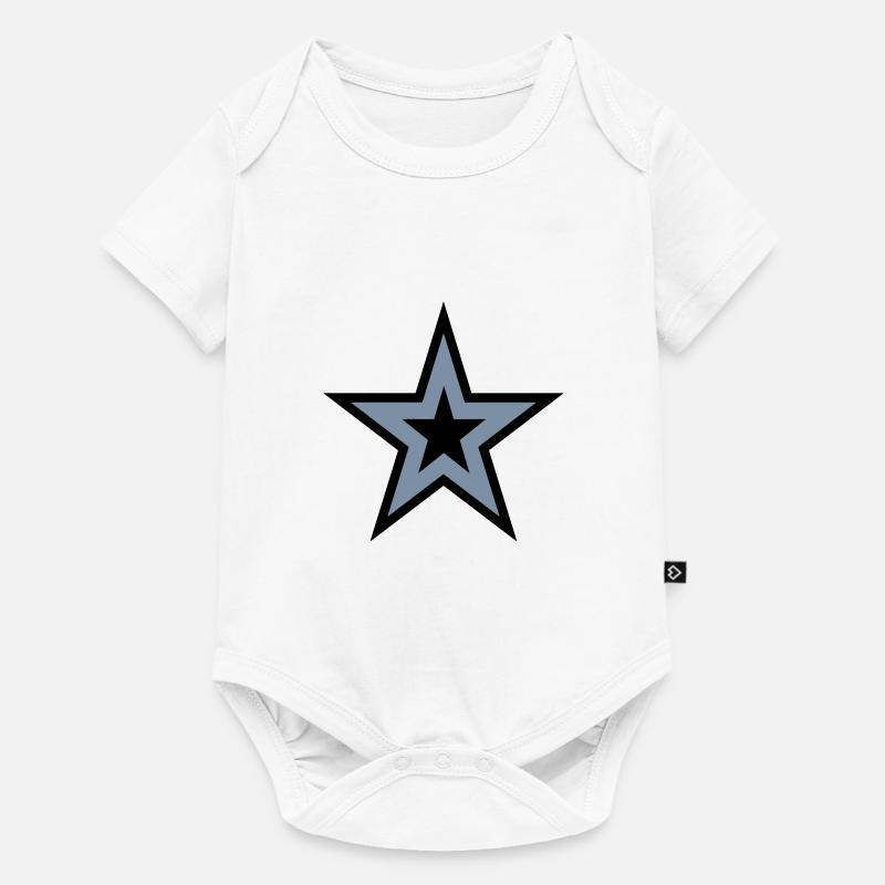 LUCKY STAR - Baby Premium short-sleeve bodysuit - white