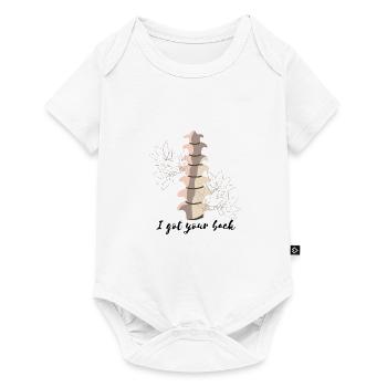 I got your back - Osteopathy - Baby Premium short-sleeve bodysuit - white - Front