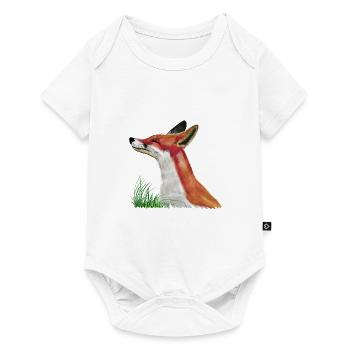 The little fox - Baby Premium short-sleeve bodysuit - white - Front