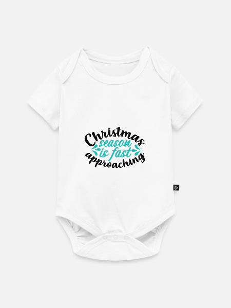 Weihnachtszeit - Baby Premium Kurzarmbody - Weiß