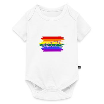 Pride lgbtq LGBT - Baby Premium Kurzarmbody - Weiß - Vorne