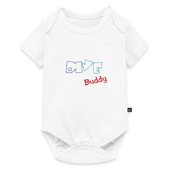 Tauchen - Baby Premium Kurzarmbody - Weiß - Vorne