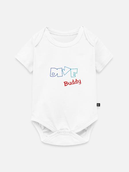 Tauchen - Baby Premium Kurzarmbody - Weiß