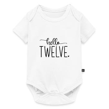 11th Birthday 11 Years Old Hello Eleven Est 2012 - Baby Premium Kurzarmbody - Weiß - Vorne