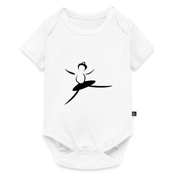 dancer. dance. sport. Dance - Baby Premium short-sleeve bodysuit - white - Front