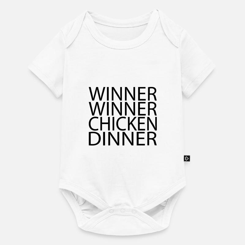 Winner Winner Chicken Dinner - Body à manches courtes Premium Bébé - blanc