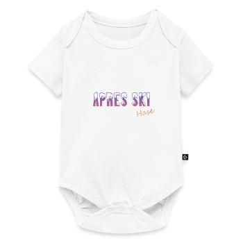 Apres Ski Has, Skihase - Baby Premium Kurzarmbody - Weiß - Vorne