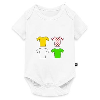 Tour Jerseys - Baby Premium short-sleeve bodysuit - white - Front