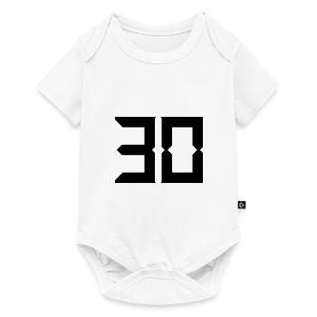 30 YEARS. 30. 30th ANNIVERSARY. 30 YEARS ANNIVERSARY - Baby Premium short-sleeve bodysuit - white - Front