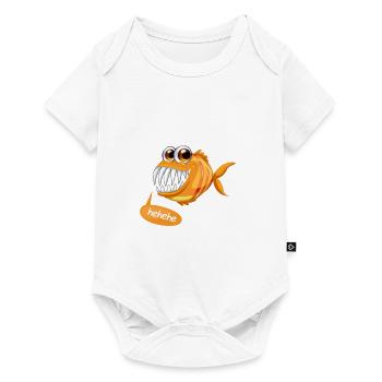 Pisces | Add Text | Guide in the description - Baby Premium short-sleeve bodysuit - white - Front