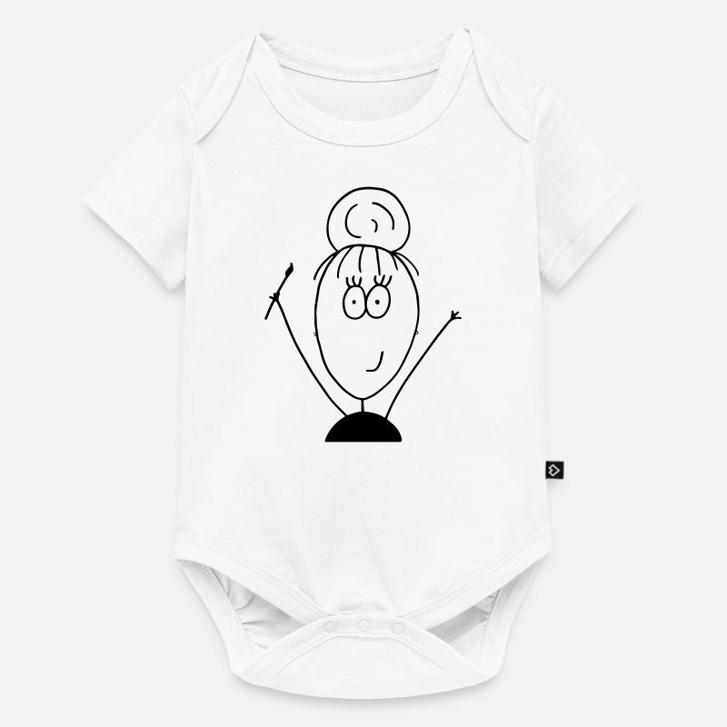 IchIngoFlamingo - Body à manches courtes Premium Bébé - blanc