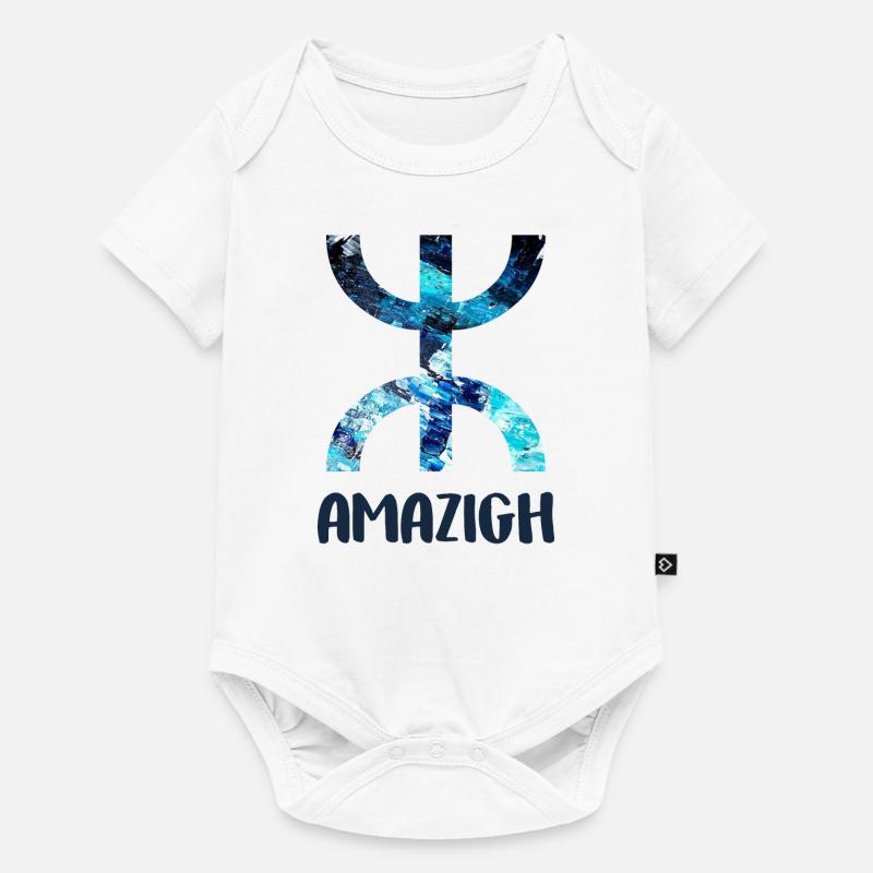 Amazigh - Body à manches courtes Premium Bébé - blanc