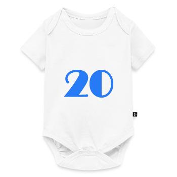 20 YEARS,20TH ANNIVERSARY,20 ANNIVERSARY 20 YEARS - Baby Premium short-sleeve bodysuit - white - Front