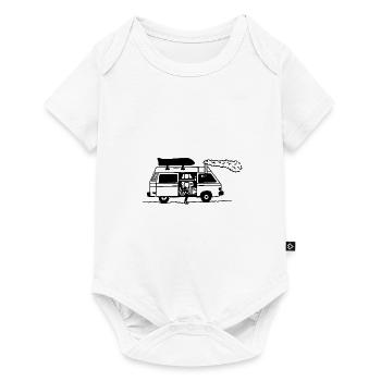 Travel Adventure Travel Freedom - Baby Premium short-sleeve bodysuit - white - Front