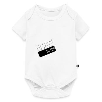 NICHTS zu tun - Baby Premium Kurzarmbody - Weiß - Vorne