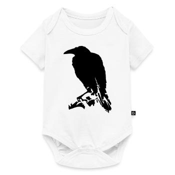 Raven / Raven (1c) - Baby Premium short-sleeve bodysuit - white - Front