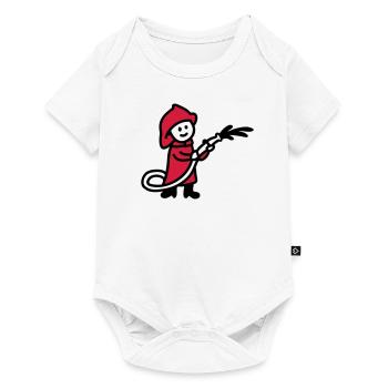Pompier - Body à manches courtes Premium Bébé - blanc - Devant