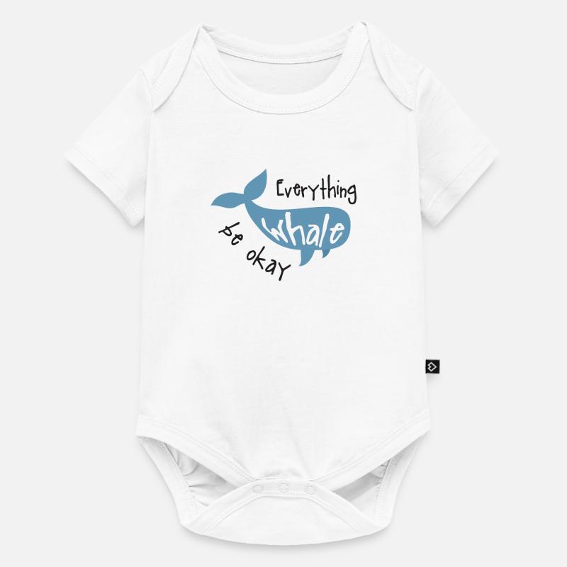 Wal - Baby Premium Kurzarmbody - Weiß