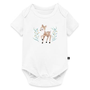 Little deer - Baby Premium short-sleeve bodysuit - white - Front