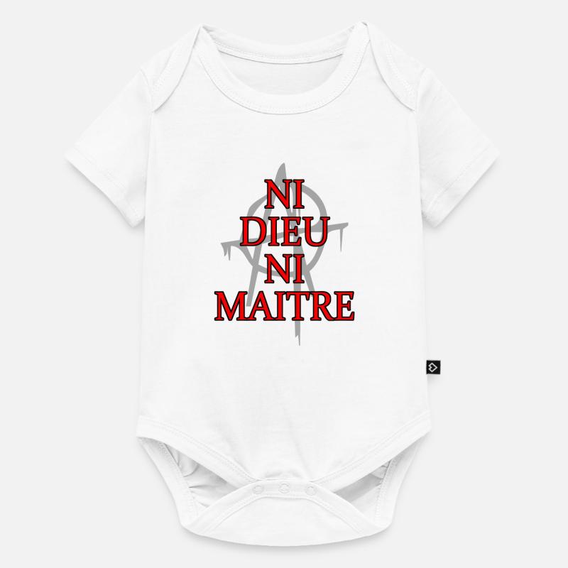 anarchie - Body à manches courtes Premium Bébé - blanc