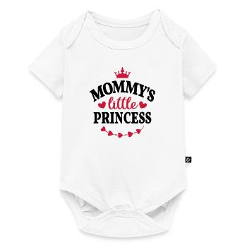 Mom's Little Princess Mother Daughter Gift - Baby Premium short-sleeve bodysuit - white - Front