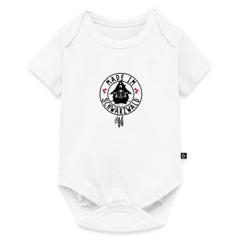 Made im Schwarzwald - Baby Premium Kurzarmbody - Weiß - Vorne