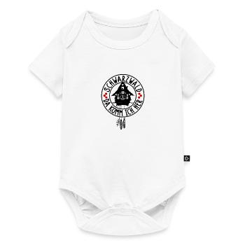 Forêt-Noire - je viens ici - Body à manches courtes Premium Bébé - blanc - Devant